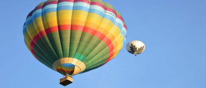 Celebrate Valentine's Day In Dubai - Hot Air Balloon Ride