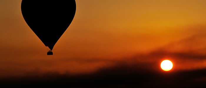 things to do in Egypt- hot air ballooning