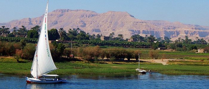 nile river sailing