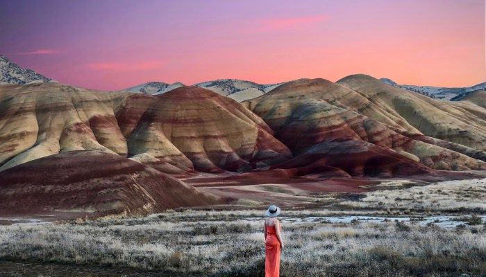 Painted Hills, Wheeler County, Oregon