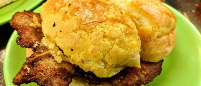 pork chop bun