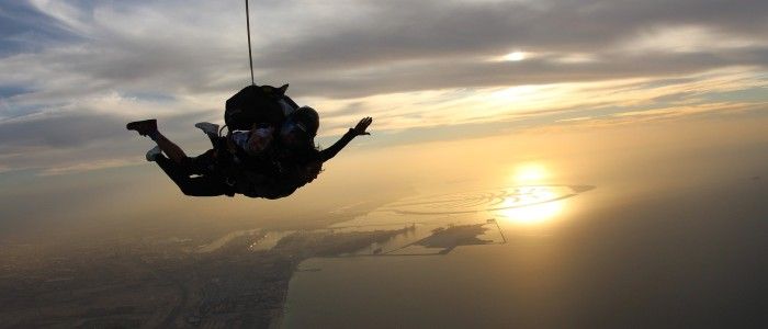 skydiving dubai