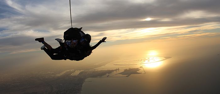 skydiving dubai