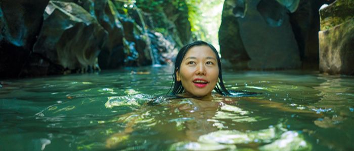 swim with locals