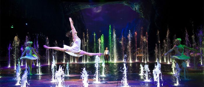 the house of dancing water