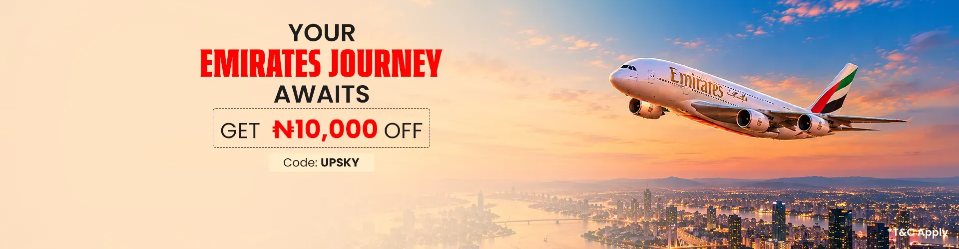 Emirates Flight Deals Emailer