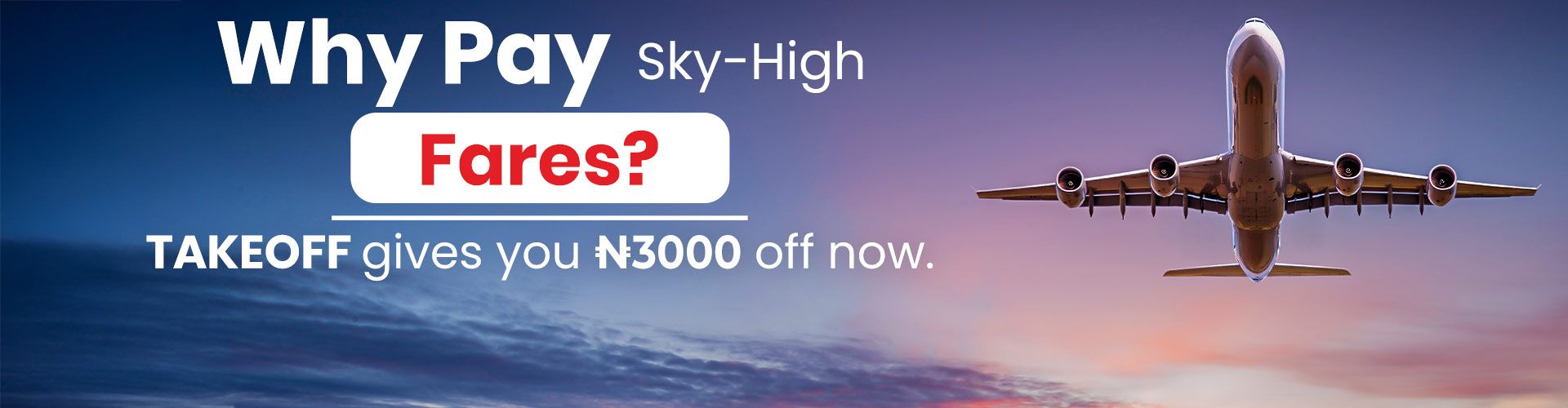 Cheap Flights Deals from Nigeria
