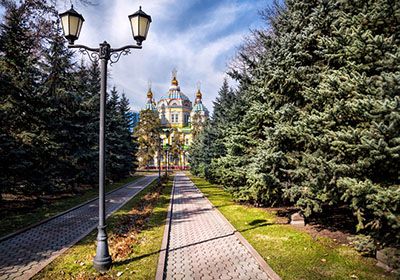 Beautiful Panfilov Park