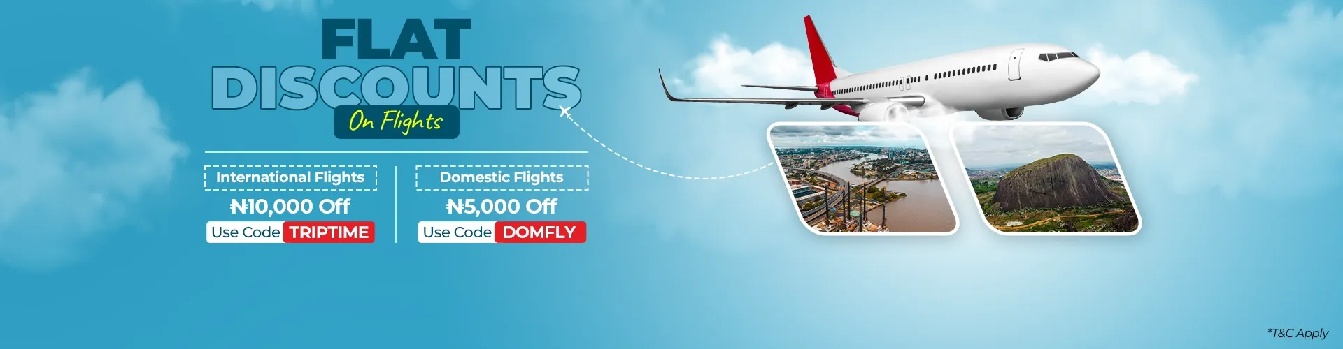 Cheap Flights Deals from Nigeria