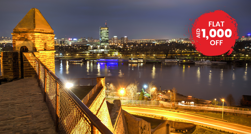 Enjoy a venturesome holiday in the riverside capital of Belgrade