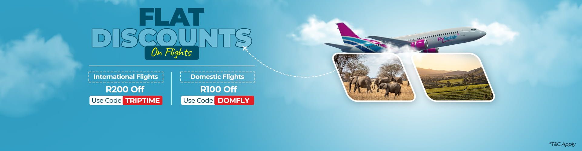 FlySafair Flight Booking FA