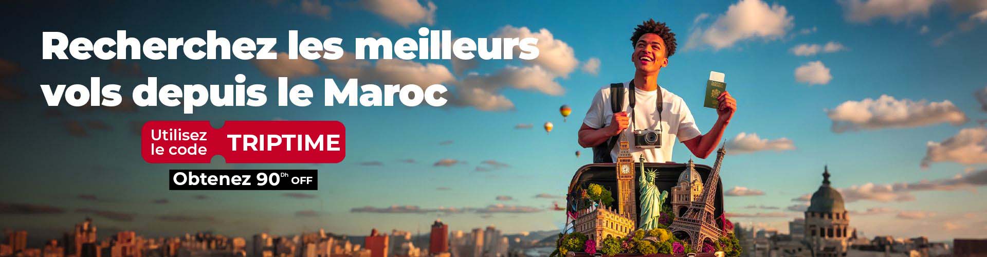 Cheap Flights Deals from Morocco