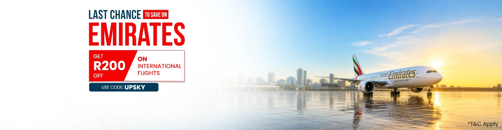 Emirates Flight Deals Emailer