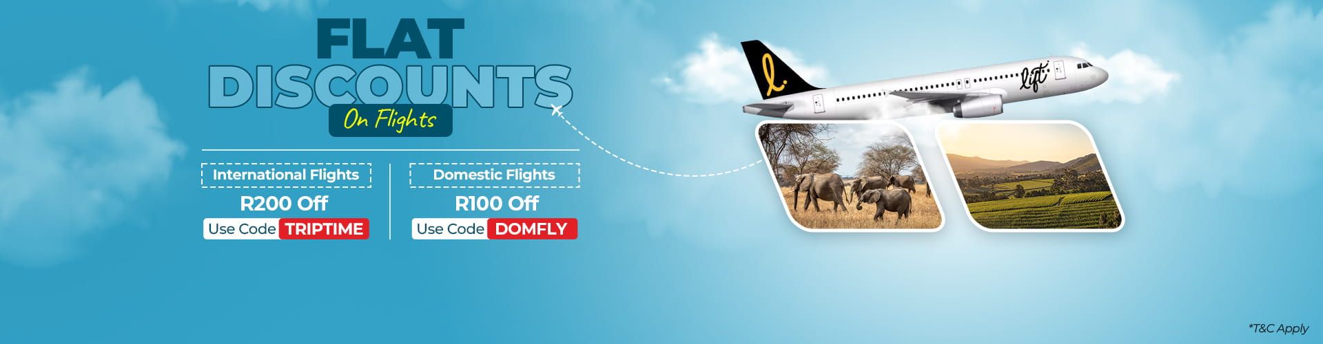 Lift Flight Booking GE