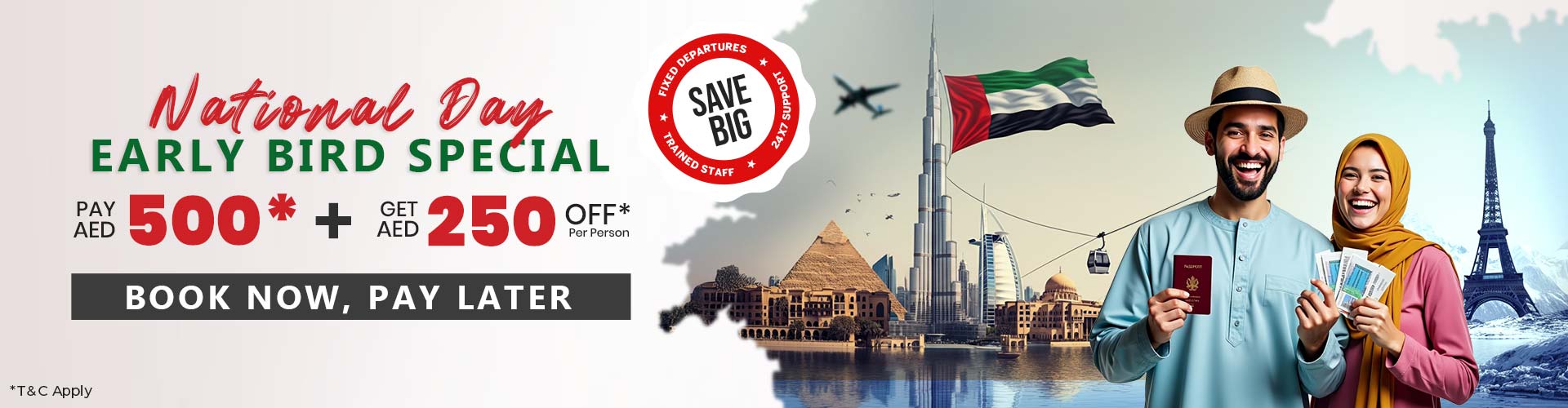 National Day Holiday Packages from UAE
