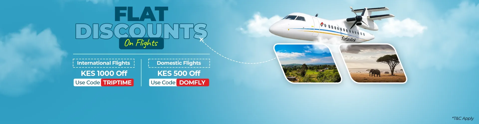 Safarilink Airlines Flight Booking LP