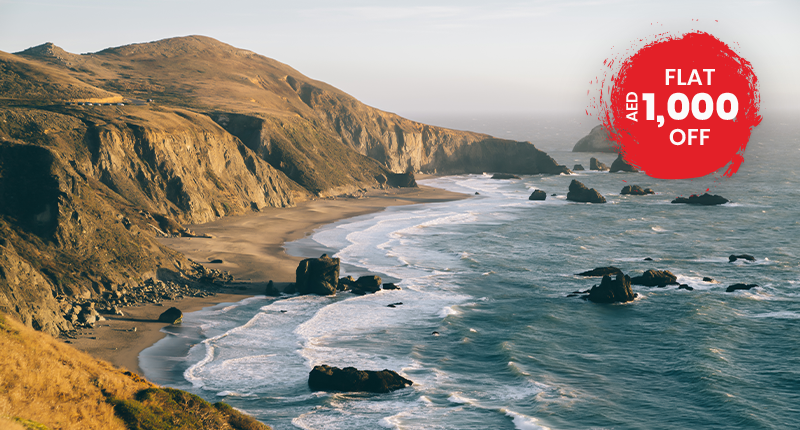 Spectacular Golden West Coast Tour of USA