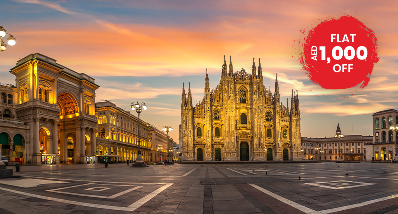 Take a fabulous holiday in Italy and Milan