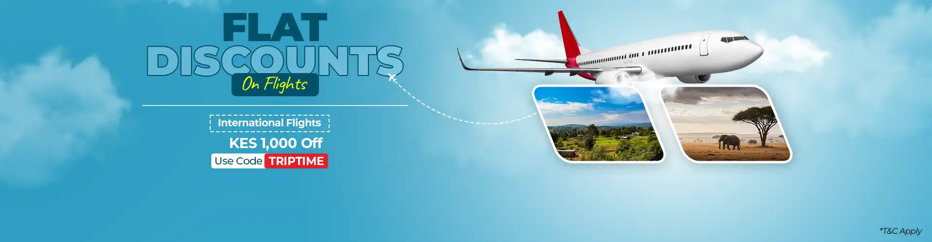 International Flight Deals form Kenya