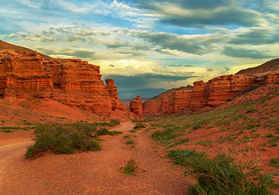 The Majestic Charyn Red Canyon