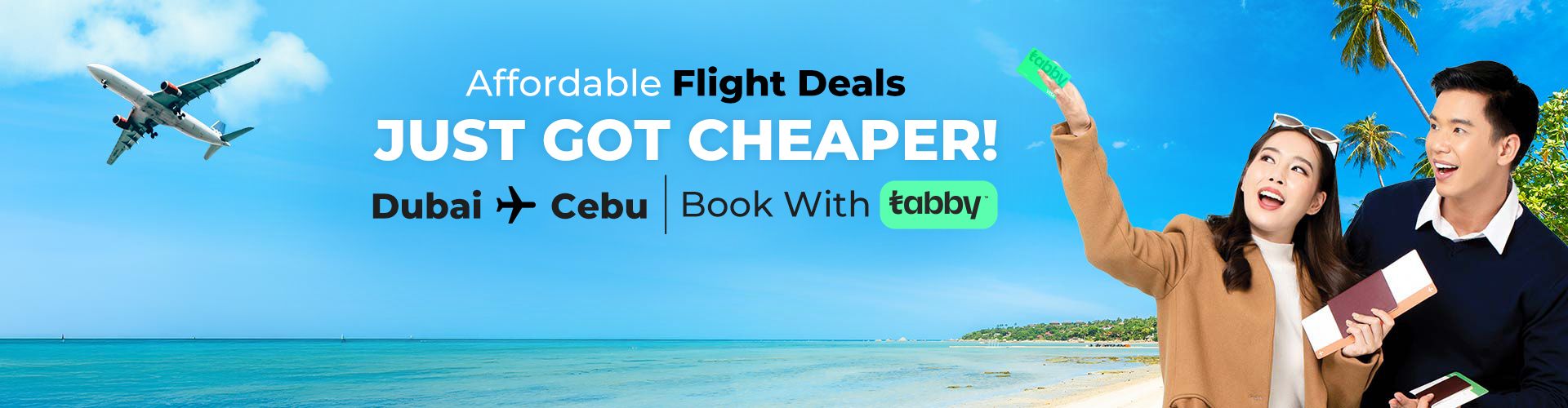Dubai to Cebu flight