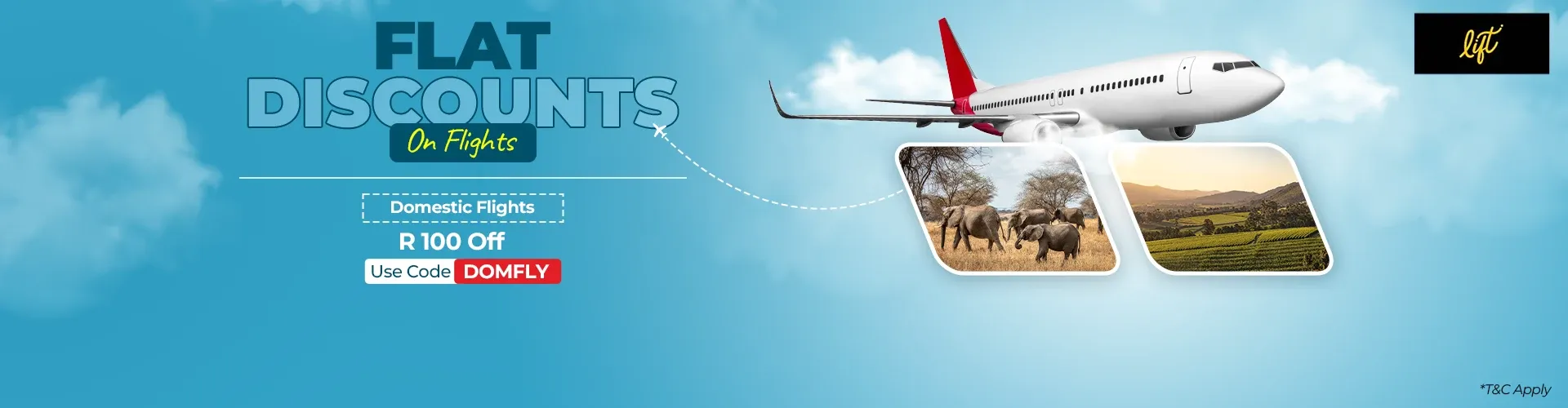 Lift Flight Booking GE