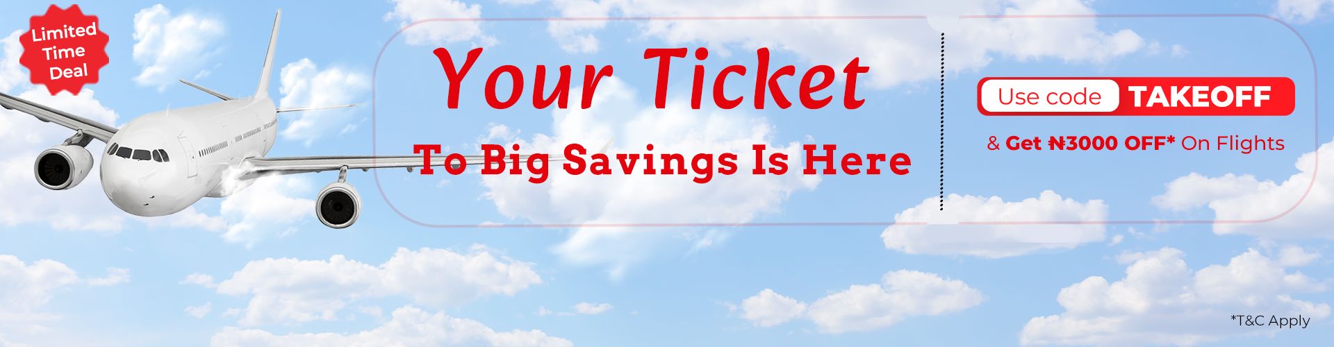 Cheap Flights Deals from Nigeria