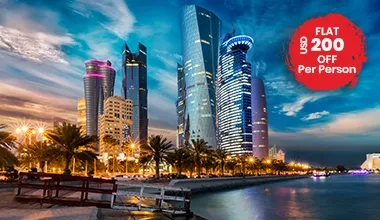 Qatar desert city explorer