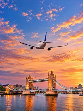 New York to London