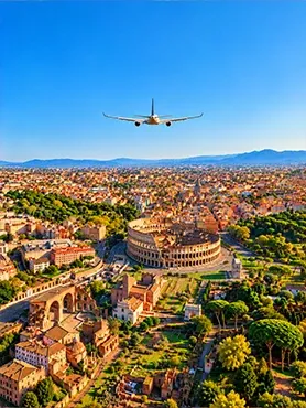 New York to Rome