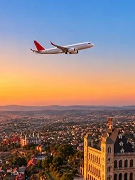 Mauritius to Antananarivo