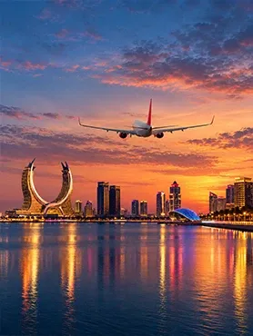London to Doha