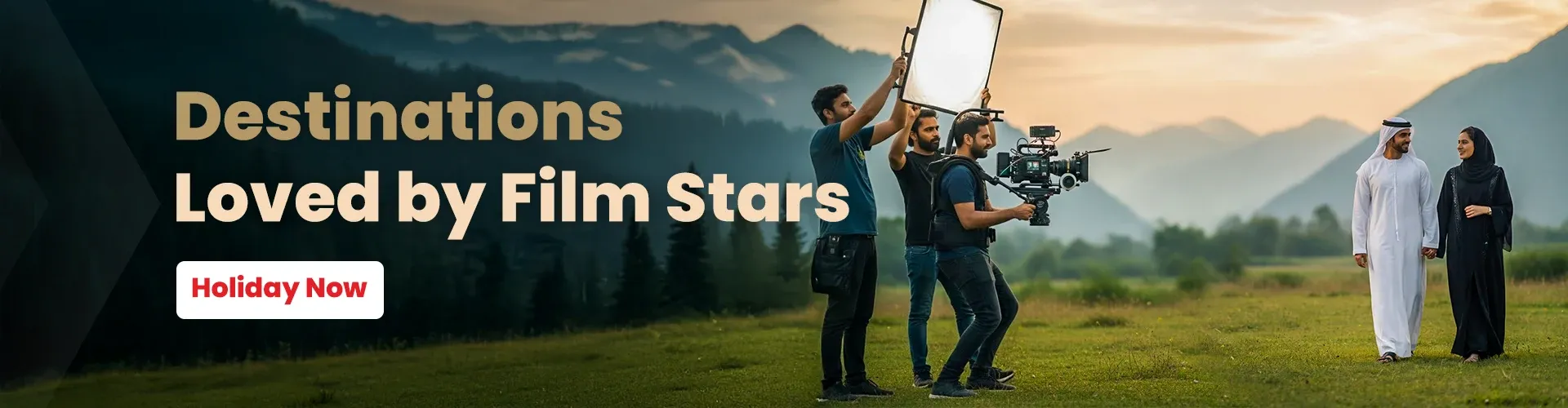 Film stars loved holiday destination packages