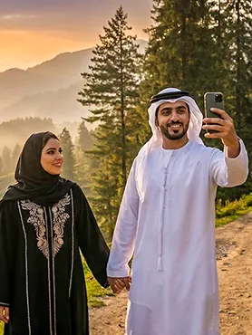 باقات عطلات موصى بها من قِبل المؤثرين