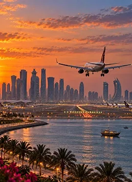 London to Doha