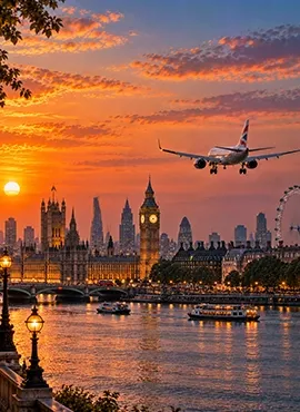 New York to London