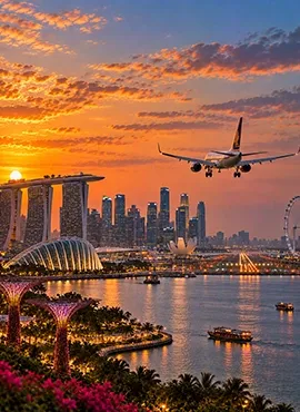 London to Singapore